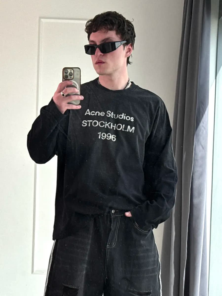 Лонгслив Acne Studios STOCKHOLM y2k